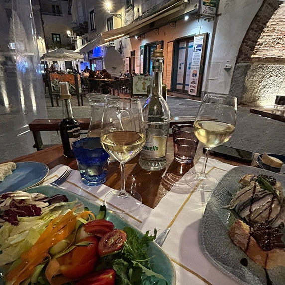 Restaurantes em Atrani