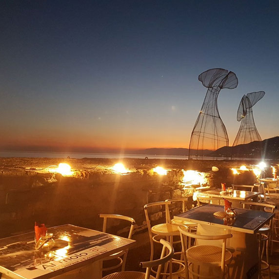 Restaurantes românticos de frente para o mar em Camogli