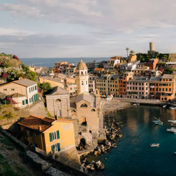 Tons de outono em Cinque Terre