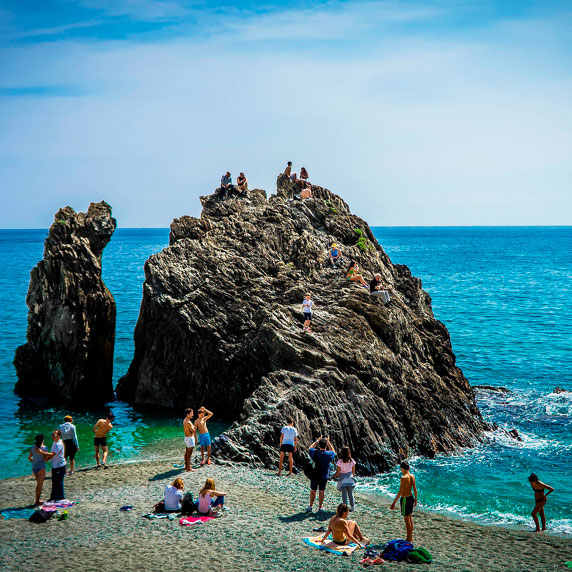 As Praias de Cinque Terre são as Pérolas do Mediterrâneo
