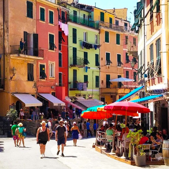 Verão em Cinque Terre