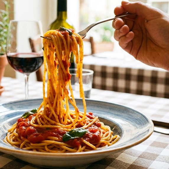 Café expresso italiano com grãos sobre a mesa