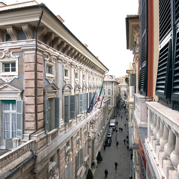 Via Garibaldi e Palazzi dei Rolli