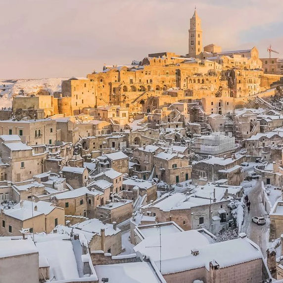 Inverno em Matera