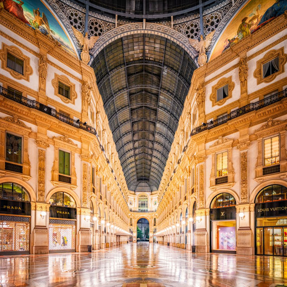 Fachada da Catedral e Galeria Vittorio Emanuele