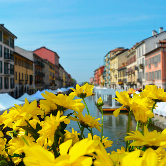 Primavera em Milão na Italia
