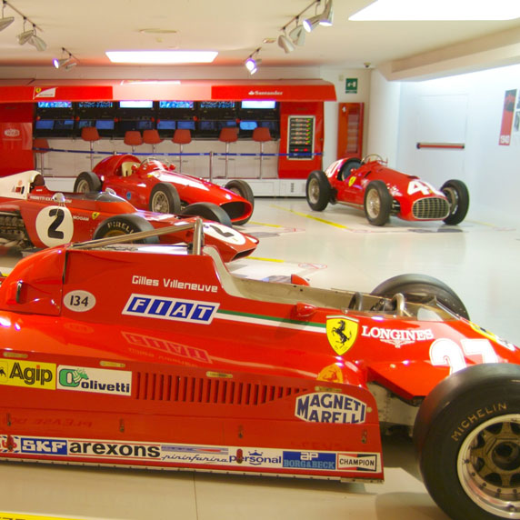 Museu Ferrari em Maranello