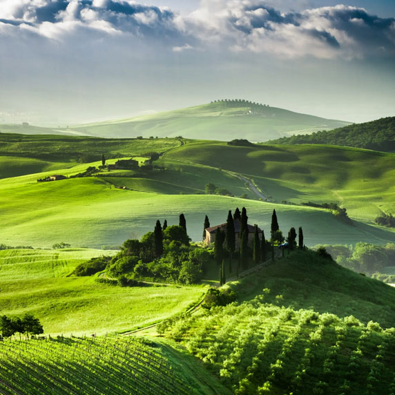 Rota do Vinho e do Val d’Orcia