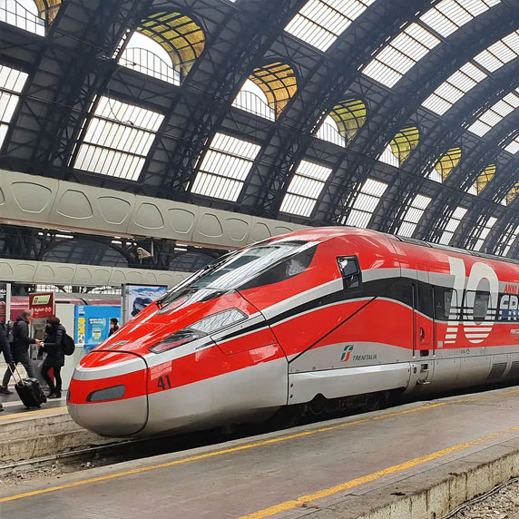Trem em Montalcino