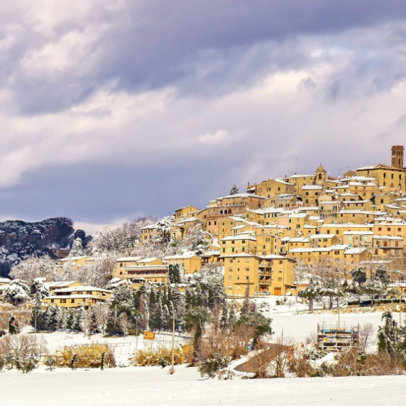 Montepulciano no Inverno