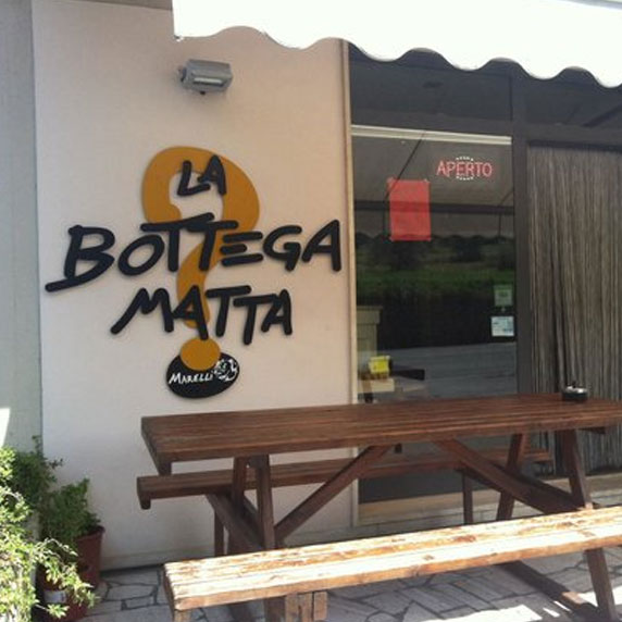 Entrada da La Bottega Matta