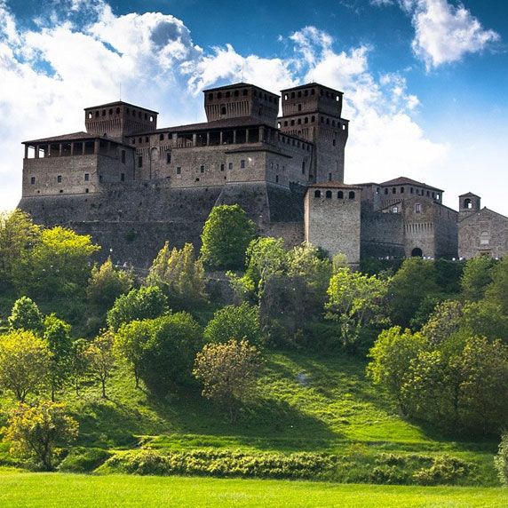 Castello di Torrechiara perto de Parma
