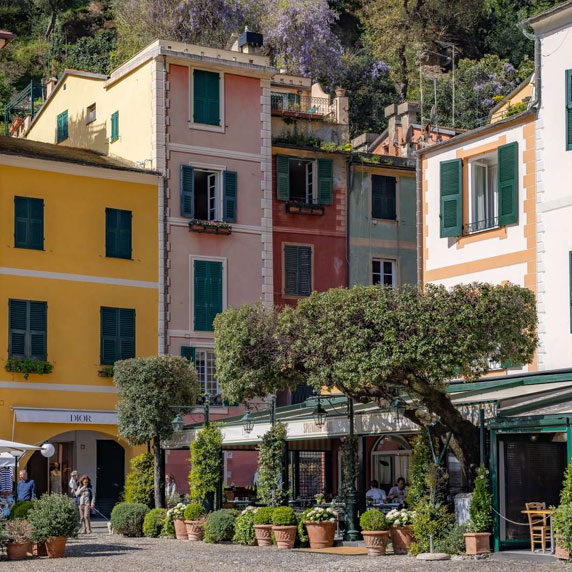 A famosa Piazza Martiri de Portofino