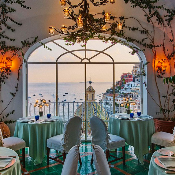 Opções Mais Requintadas de Restaurantes em Positano