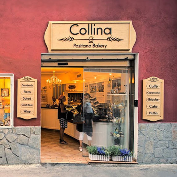 Restaurantes em Positano
