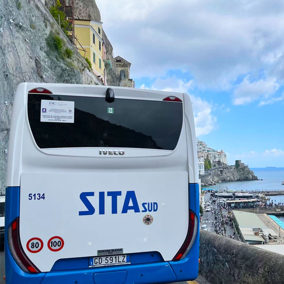 Como se Locomover em Positano