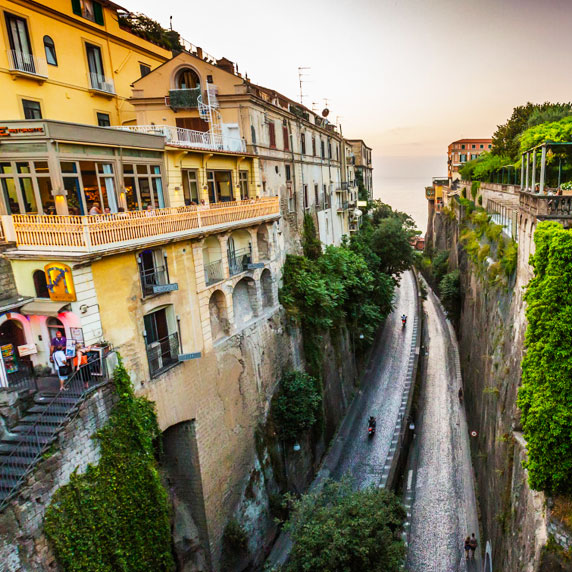 Ruas do Centro Histórico de Sorrento