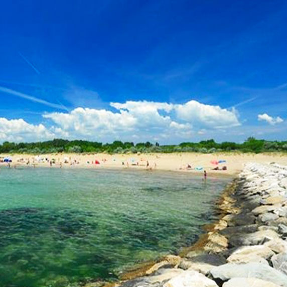 As praias de Veneza